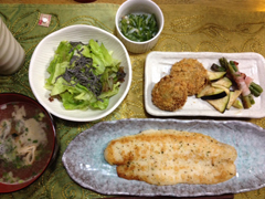 07.　舌平目のムニエル