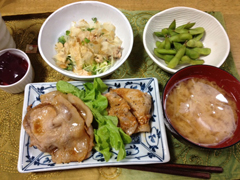 21.　ニンニク焼き