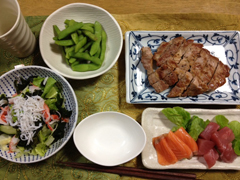 25.　豚ロースのソテー